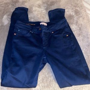 Dark blue Ted baker skinny jeans